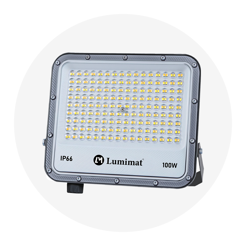 REFLECTOR LED TRICOLOR 100W